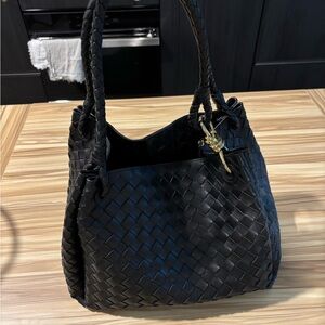 Bottega Veneta large parachute black